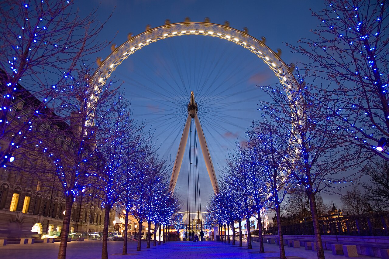 London Eye at twilight - Wikimedia Commons